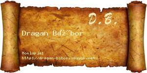 Dragan Bíbor névjegykártya